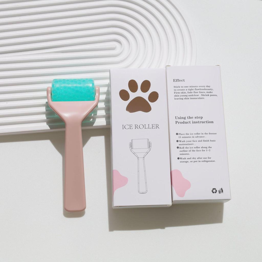 Handheld Facial Ice Roller: Beauty Massager & Lifting Cold Compress Tool
