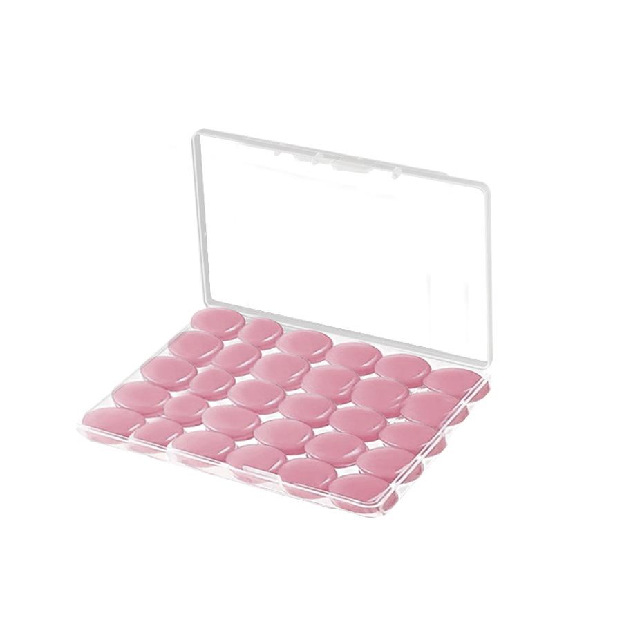 30pcs Reusable Silicone Ear Plugs - Noise Reduction | For Sleeping Swimming Studying Flying Flexible Earplugs
