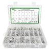 890Pcs Practical Metric Screw and Nut Assortment Set Stainless Steel Hex Socket Head Caps with East Installion Designs