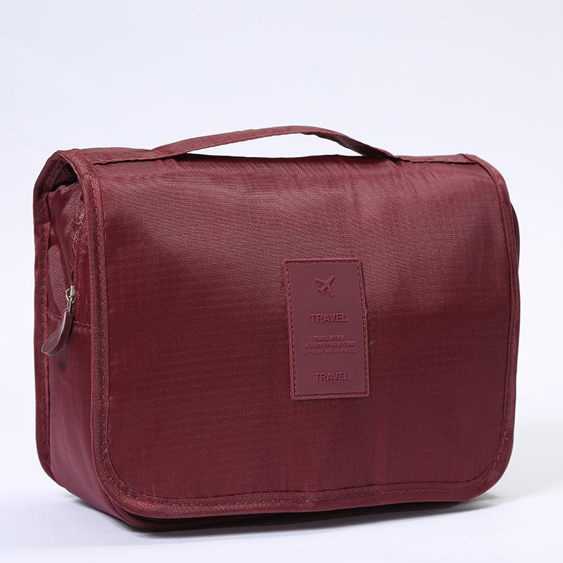 Large Capacity Hook Wash Bag Multi-functional Portable Toiletry Organizer for Travel, Waterproof, Modern Minimalist Design