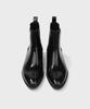 Firenze Atelier Rians_Slim Toe Square Banding Chelsea Boots 3338 [Black Box]