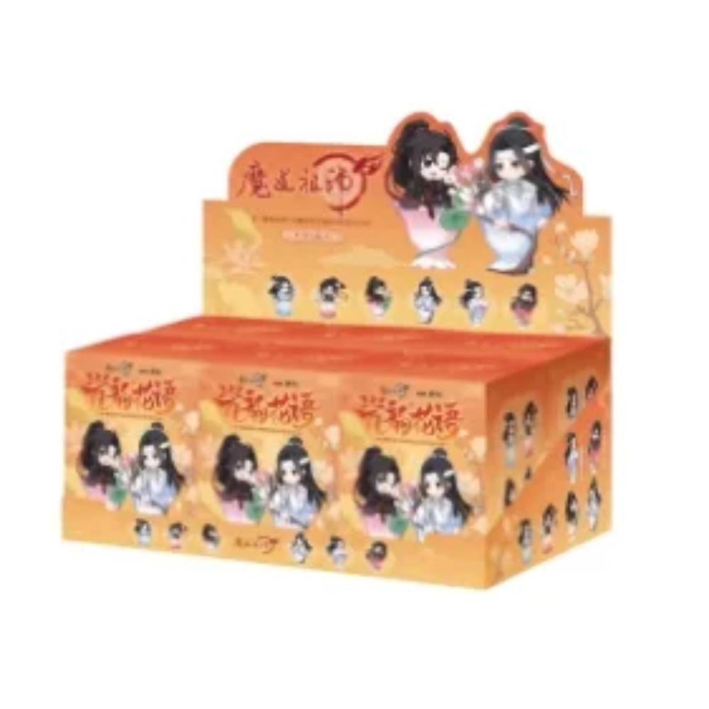 Original Mo Dao Zu Shi Cute Pet Ride Affinity Series Blind Box Wei Wuxian Lan Zhan Mini Doll Mystery Box Anime Figure Kid Gifts