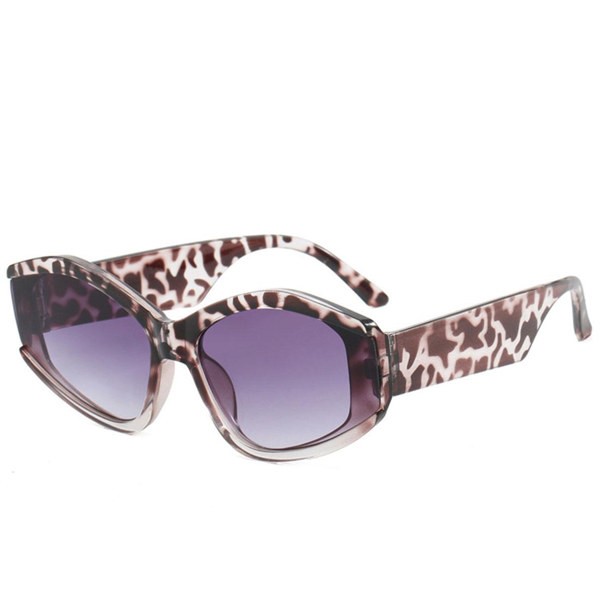 

Солнцезащитные очки Cat s Eye Contrast, женские, ромбовидные, большие, квадратные, многоугольные, солнцезащитные очки, солнцезащитные очки Advanced As shown in the picture серый