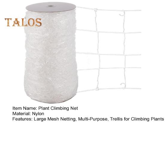Plant Climbing Netting Roll for Garden Plants White Trellis Netting Outdoor Mesh Support Trellis for Climbing Plants Flowers Veggies