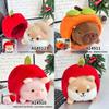 Cuter Capybara Pig Dog Plush Dolls With Apple Persimmon Design For Kids Gift And Collectors