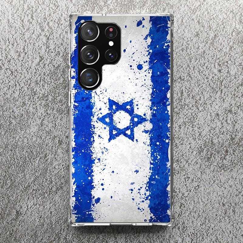 David Jewish Star Symbol Print Soft Case for Samsung Galaxy S25 S24 S23 S22 Ultra S21 Plus S20 FE Phone Shell S10 + Pattern Cove