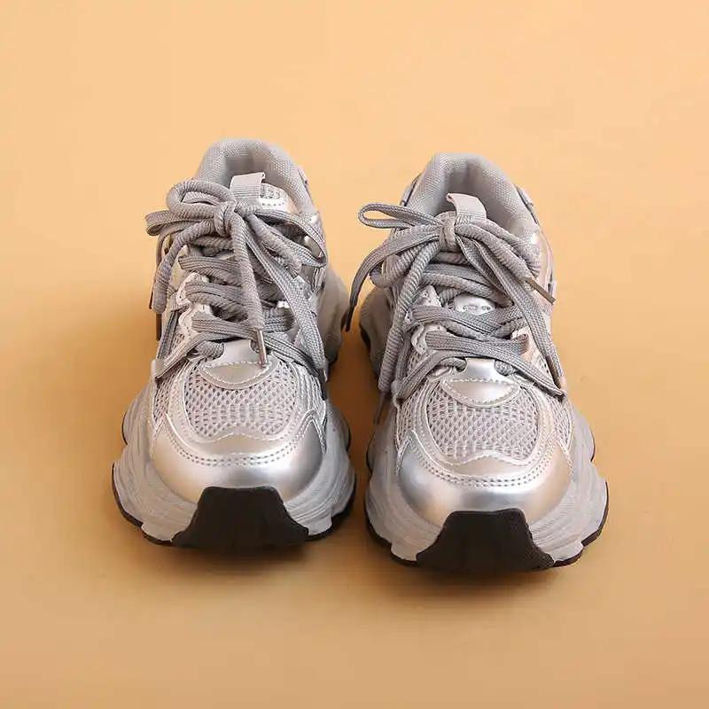 Fashion With Lacing Platformed Original Sneakers Casual Sports Woman Shoes Flat Boots Tenia Classic Womenshoes New Fast Pro