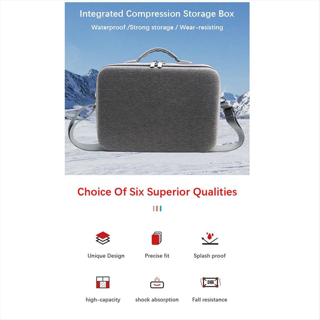 Carrying Case for Mini 4 Pro Drone Bod Remote Controller Protective Storage Bag Hanbag Box Portable Travel Bag