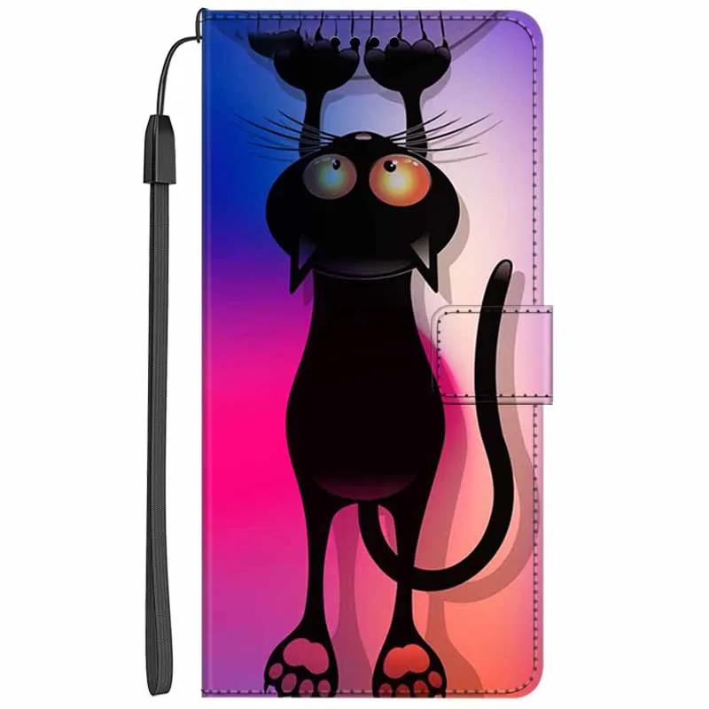 Flip Stand Leather Case For Oppo Reno13 F Lion Cat Wallet Book Funda For Reno13 F 4G 5G Cartoon Wallet Stand Phone Case Reno13 F