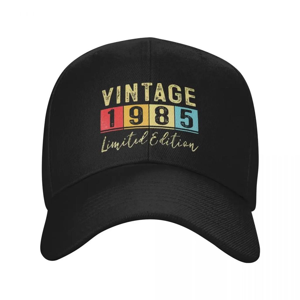 Personalized Vintage Limited Edition Made In Birthday Baseball Cap Hip Hop Adjustable Dad Hat Summer Snapback Caps