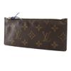 Louis Vuitton Portefeiulle Josephine Purse M60164 Three Fold Brown Monogram Canvas Women Used