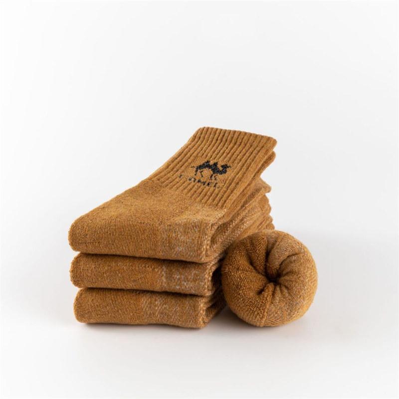 5 Paar Mode Winter Männer Frauen nördlichen verdickt warme Terry Kamelhaar Socken
