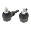 1Pair Tie Rod End Ball Joint M8 Thread High Strength Tie Rod Ball Joint For 110GKG‑2 49FM5‑E GO KART ATV MOPED