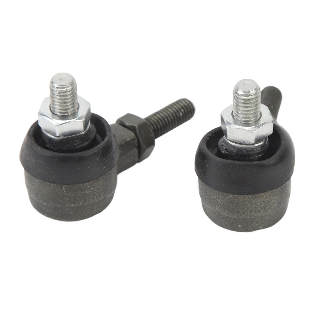 1Pair Tie Rod End Ball Joint M8 Thread High Strength Tie Rod Ball Joint For 110GKG‑2 49FM5‑E GO KART ATV MOPED