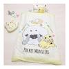 MORIPiLO Pokemon Pillow Cover (Pikachu Soft Peach Skin) Junior Size Children's Yellow 35x50cm Goods Stuffed Toy Cover Zipper Type Washable Small Cute