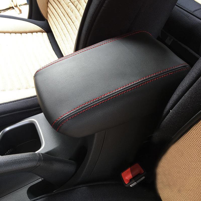 Hyundai iX35 18-20 Armrest Box Leather Cover - Protective Interior Modification Pad