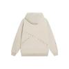 Li Ning Logo Irregular Hollow Design Hooded Pullover Long Sleeve Sweatshirt Women sweatshirt Khaki AWDSC90-1