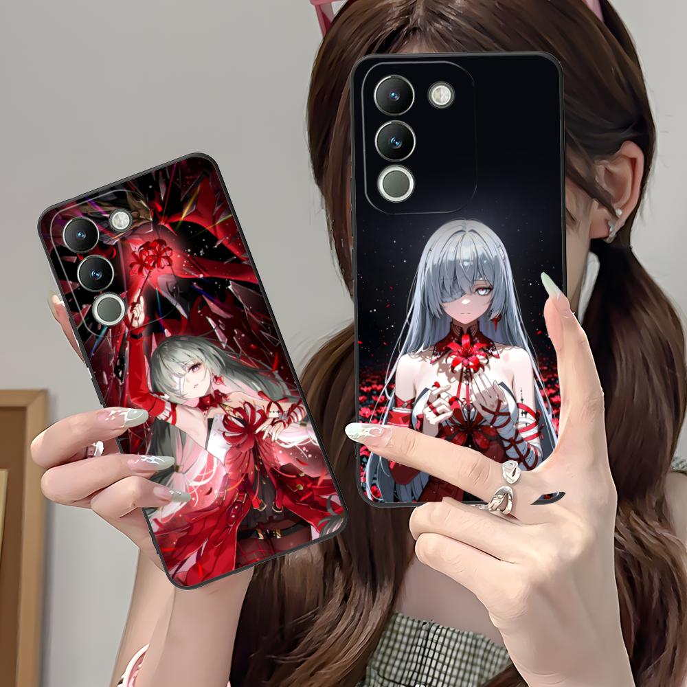 Wuthering Waves Phrolova Phone Case for VIVO Y77 76 75 74 73 72 58 56 55 51 50 38 36 Y19 Y18 Y03 Y01 5G Colorful Printing Cover