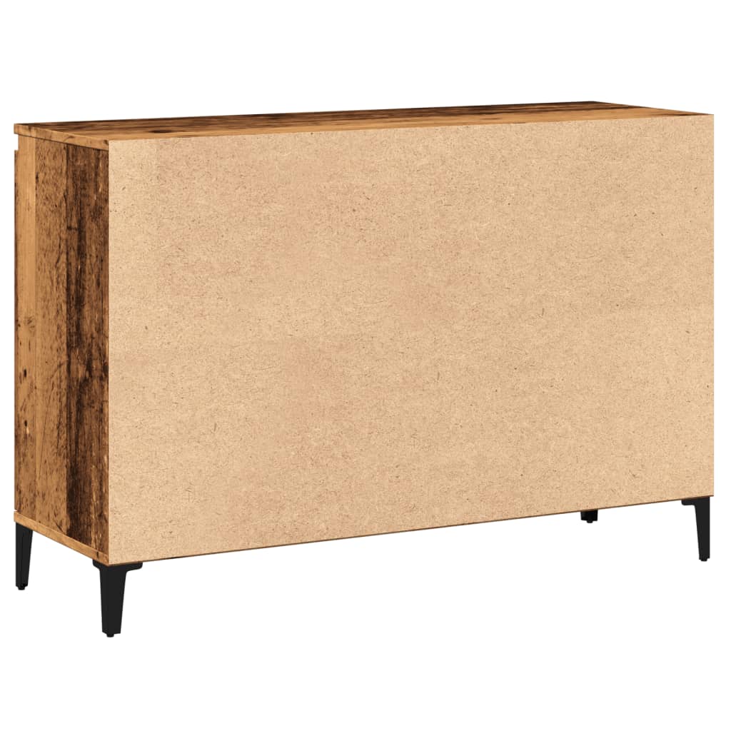 Vidaxl Cabinet, Old Wood, 102X35X70 Cm, Wood-Based Material