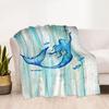 Mermaid Watercolor Fantasy Art Blankets are suitable for living rooms, bedrooms, camping, and other places, making them an ideal choice for gifts.