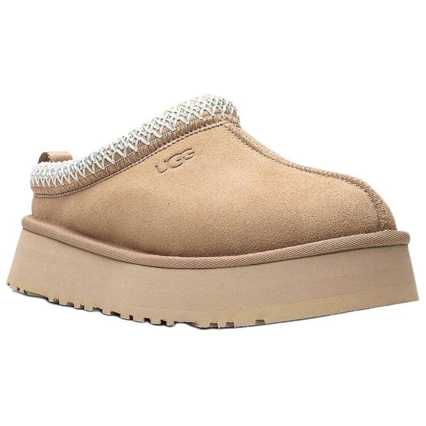 UGG Mules Comfortable Slip-On Closed-Toe Slippers Women Slippers Light-Brown 1122553-SAND