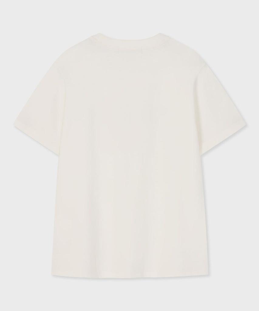 FALLETT Story Logo Essential Short Sleeve T-Shirt White