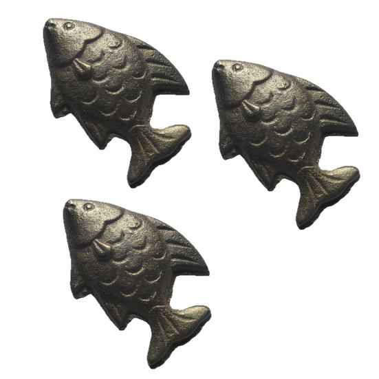 1/2/3Pcs Cast Iron Fish Cooking Tool Add Natural Sources of Iron To Food Water Reduce Risk of Iron Deficiency Dietary Solution for Vegans Athletes