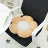 Modern Minimalist Flower Pattern Plush Cushion For Living Room Decor And Bedside Comfort