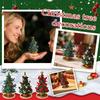 Colorful Festive Christmas Tree Table Decorations