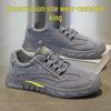 Men's Non-slip Wear-resistant Low-top Work Shoes for Construction and Casual Use