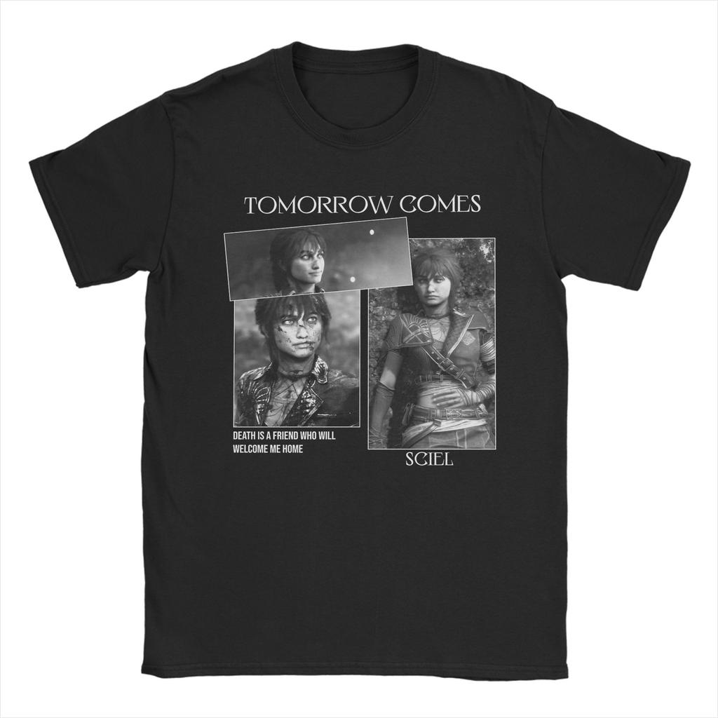 Maelle Clair Obscur Expedition 33 T Shirts Unisex 100 Cotton Vintage TShirt O Neck  Tees Short Sleeve Clothing Plus Size