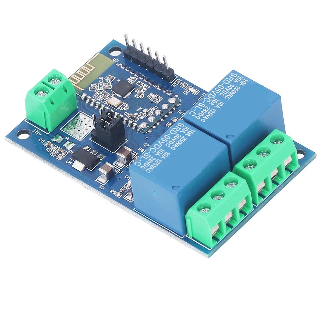 BT Relay Module 2 Channel APP Remote Control PCB BT Relay Board for Smart Home Appliances DC5V