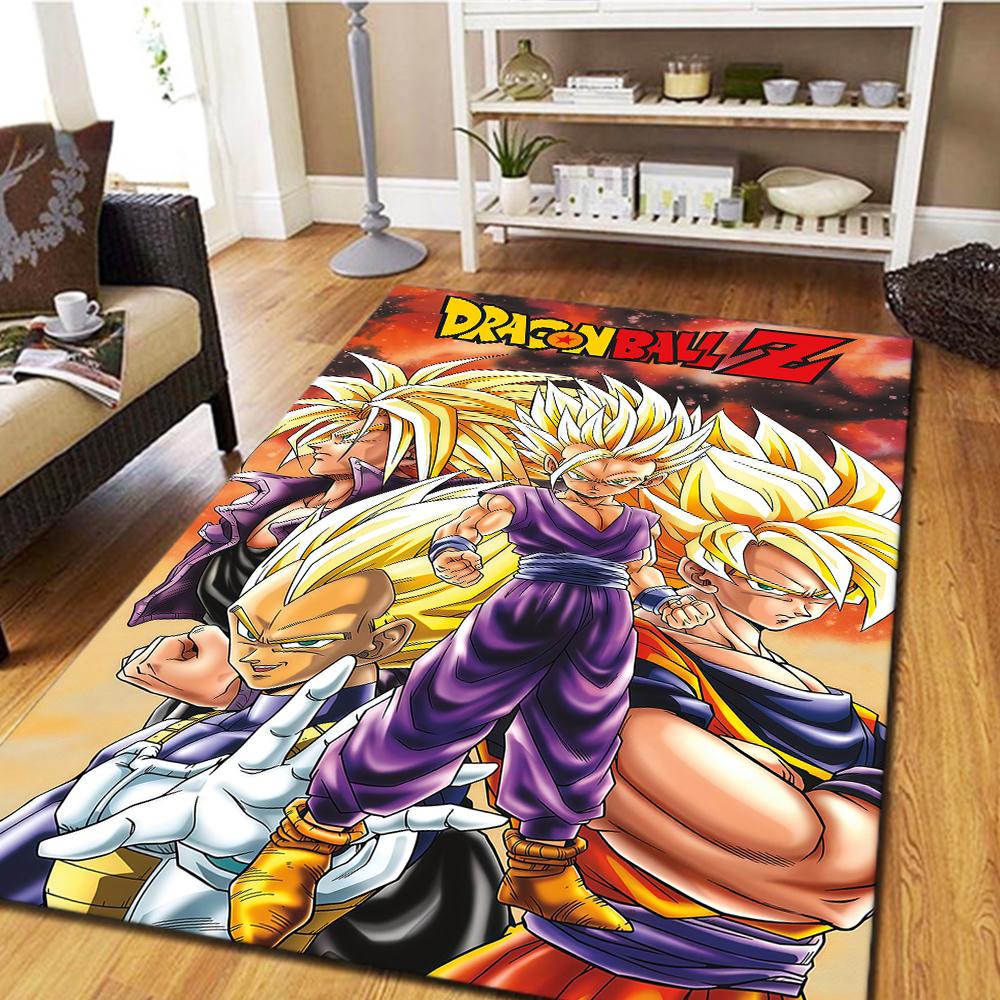 Dragon Ball Super Carpet, Cool Movie Mat for Home Decor, Digital Print Bedroom Floor Rug, Living Room -HYQ7