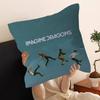 Rock Band Imagine Dragons Cushion Cover Decorative Pillow Sofa Home Decor Case Pillow Cases