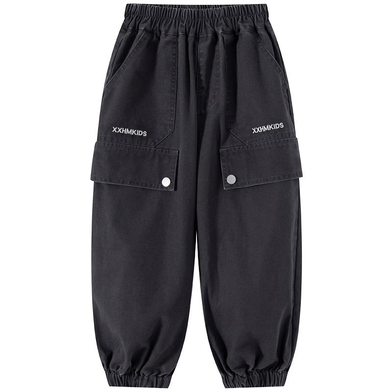 Little Elephant Ham Boys' Casual Outdoor Cargo Pants