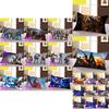Pillow Around Case Animation Games Rectangular Cover Pillowcase