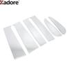 Window Center Pillar Post Cover Trim For Nissan Navara NP300 ST 2014 2015 2016 2017 2018  Stainless Steel Car Accessories