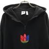 adidas Originals Trefoil logo Long sleeve Half zip Sweatshirts Women Used