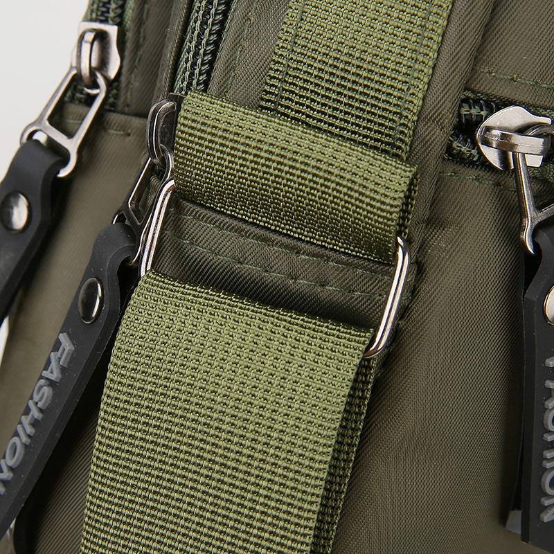 Men's Shoulder Bag Business Leisure Large Capacity Portable Handbag Multi Layer Waterproof Male's Crossbody Bags