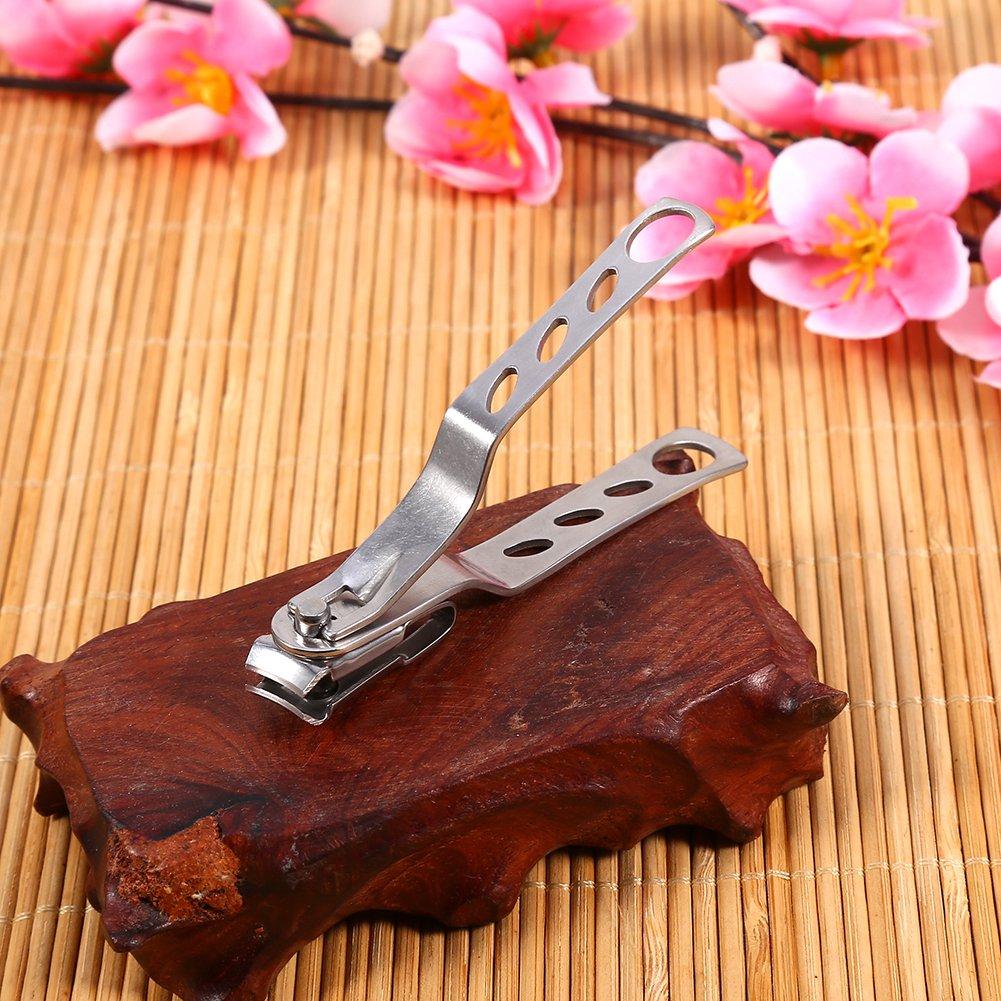 1Pc Professional Stainless Steel Small Nail Clipper Cuticle Cutter Nipper With Rotate Head