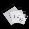100pcs Thank You Plastic Jewelry Bag Self-Adhesive Candy Opp Bag for Homemade Gifts Beads Earrings Bag DIY Jewelry Packaging Bag