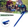 Yousheng 10Pcs Camping Tent Stake Heavy Duty Multi-functional Outdoor Garden Yard Patio Lawn Tarp Canopy Windproof Ground Spike Tent Peg