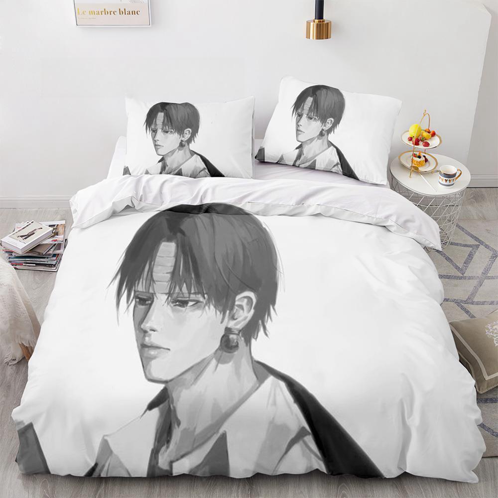 Fashion 3d Printing Anime Hunter × Hunter Bedding Set Single Twin Full Queen King Size Bed Set Adult Kid Bedroom Duvetcover Sets