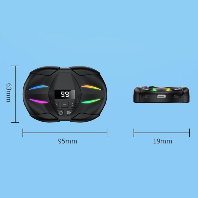 Fast Speed Screen Tapper Featuring Sensors Mapping Technology and Dynamic Breathing LED Effects for Smartphone Tablet