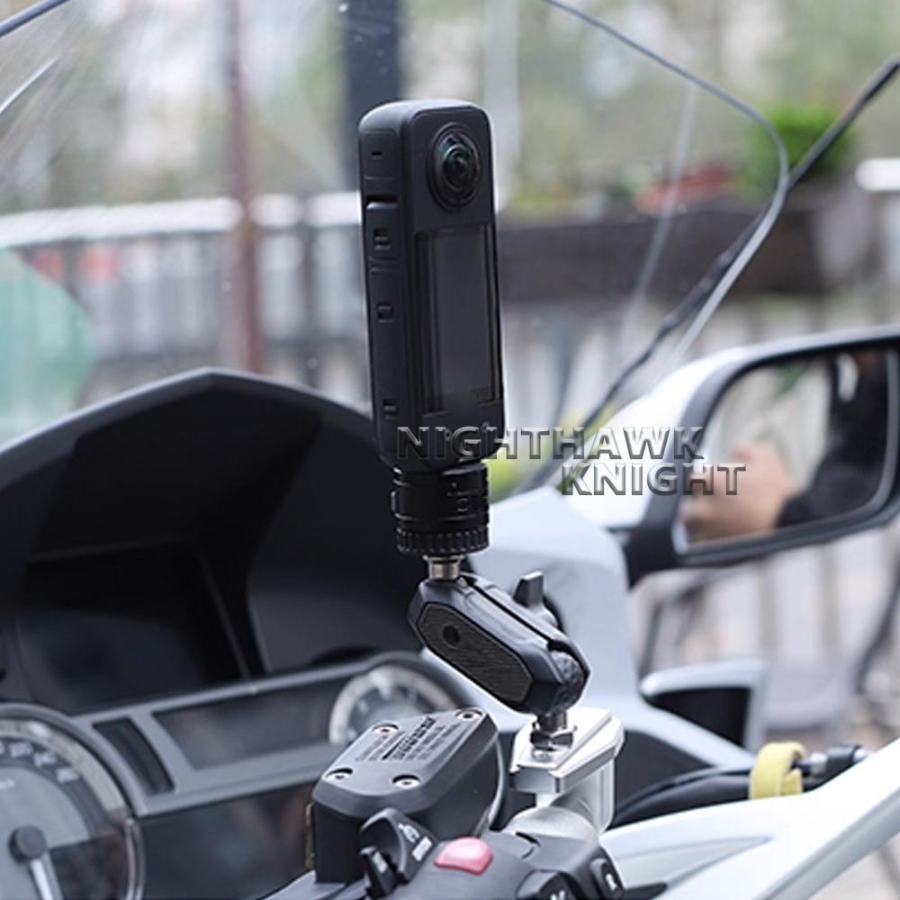 For BMW K1600GT K1600B K1600GTL R1250RT 1250 RT Motorcycle Driving Recorder Bracket Navigation Ball Head Extension Rod GPS Mount