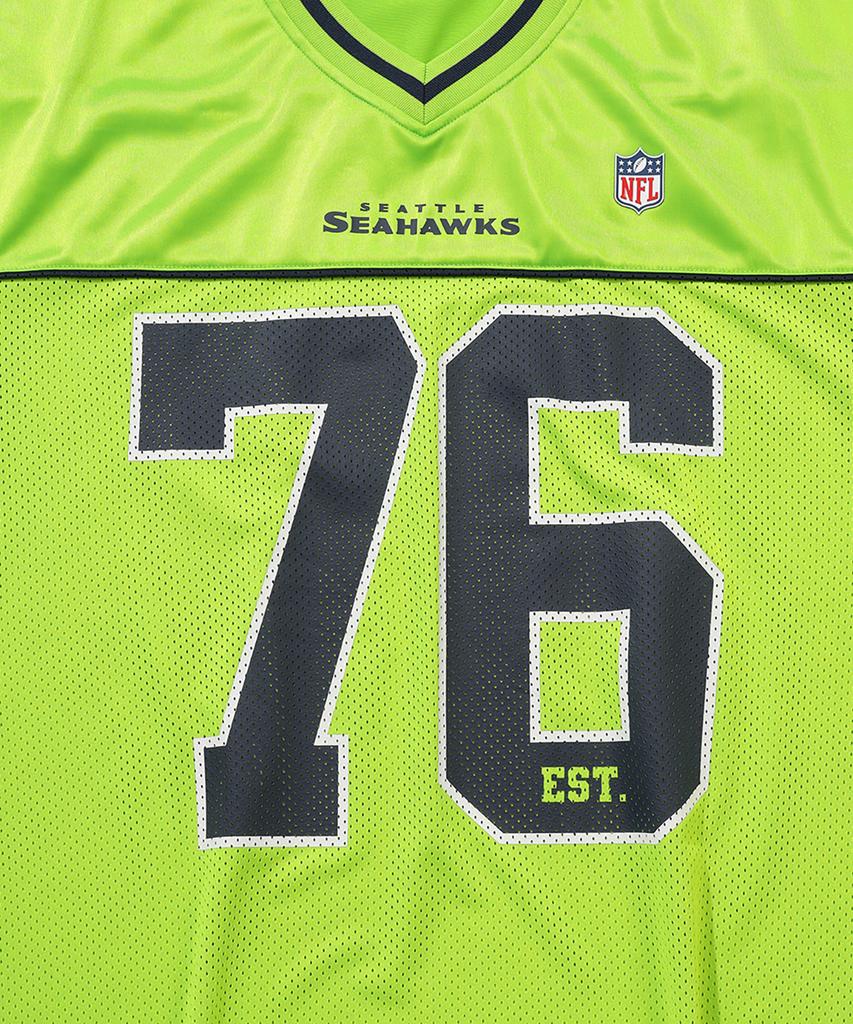 New Era Nfl Seattle Seahawks Fan Wear T-Shirt Neon Green 14954658