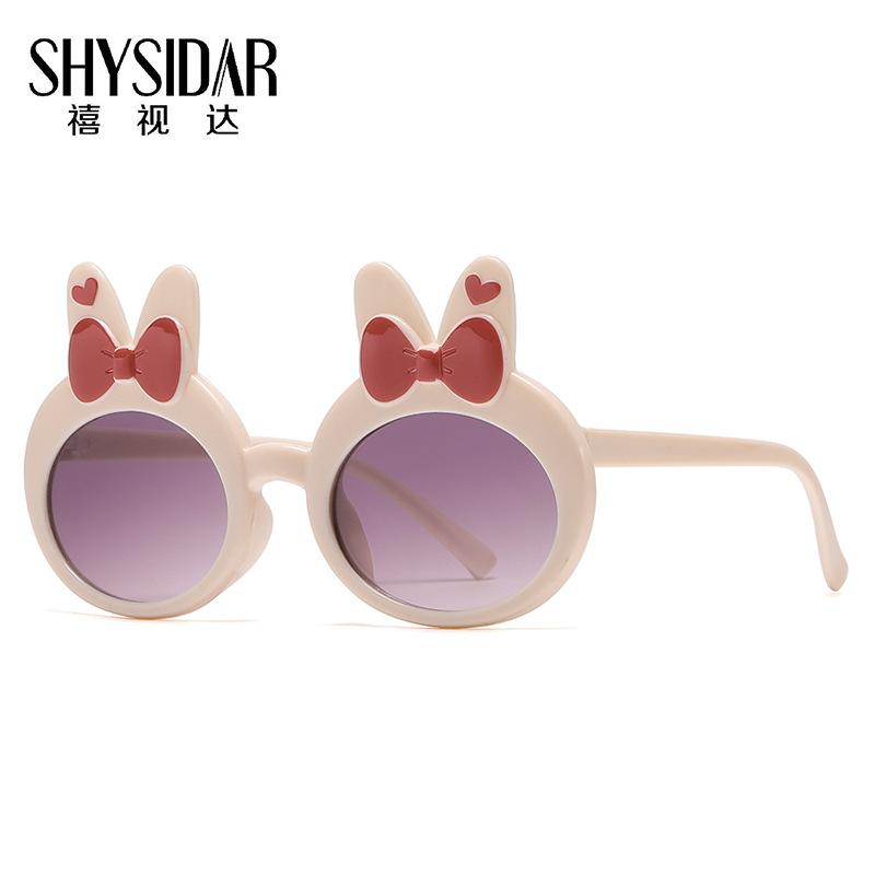 3081 Children'S Rabbit Ears Bow Sunglasses Baby Girl Cute Sunglasses Fashion Photo Glasses