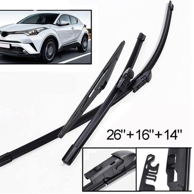 Κατάλληλο για Toyota C-HR CHR 2016 2017 2018 2019 2020, Σετ υαλοκαθαριστήρων, Εμπρός και πίσω ταχύτητες