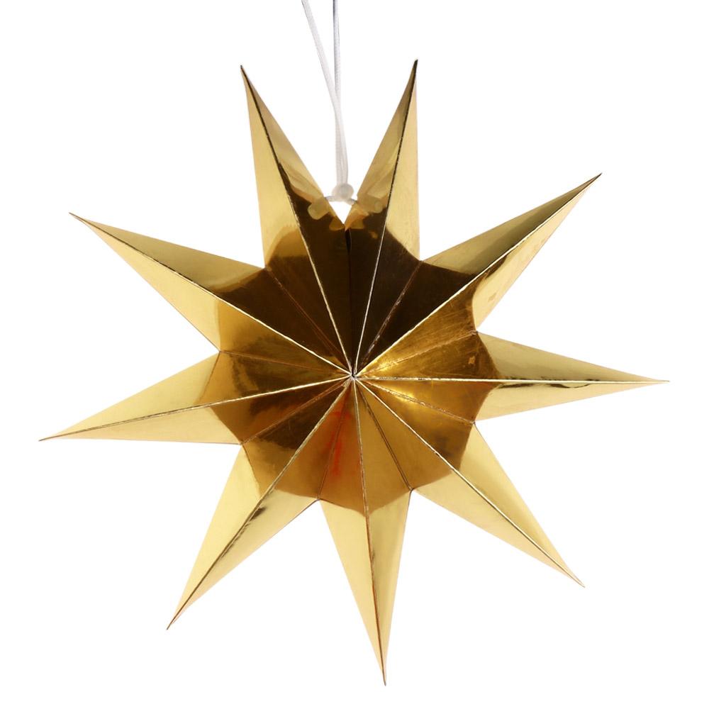 Star Photographic Props for Party,Wedding,Christmas Hanging Paper Stars Paper Flower Crafts Hanging Ornaments Party Decor