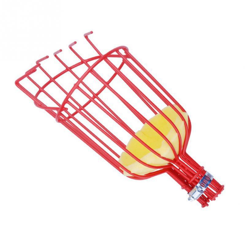 3PCS Garden Basket Fruit Picker Head Plastic Fruit Picking Tool High-altitude Fruit Picker Picking Loquat Picking Bayberry Tool
